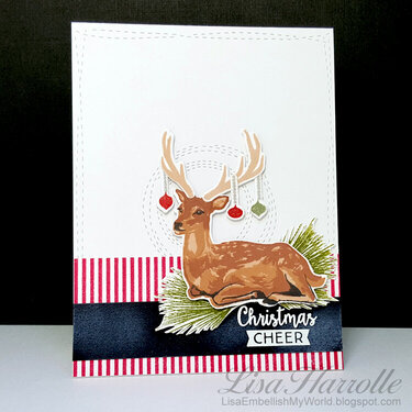 Christmas Deer Card Set #3