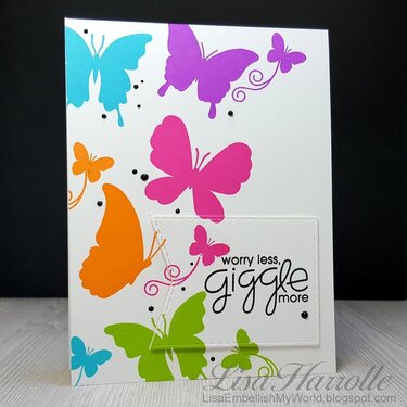 Giggle More Butterflies