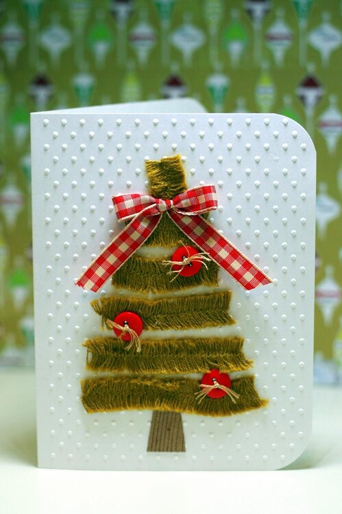 Christmas Tree Card 2012