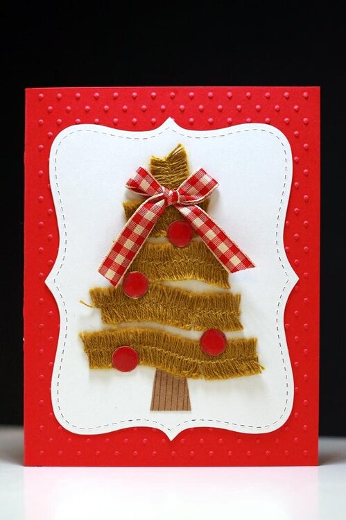 Christmas Tree Card #2