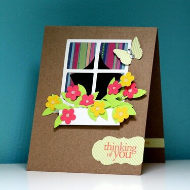 Window flowerbox card #2