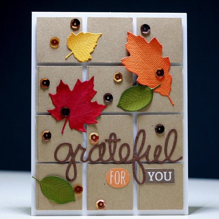 Grateful For You Leaves