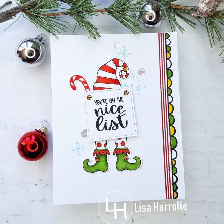 The Nice List traditional colors