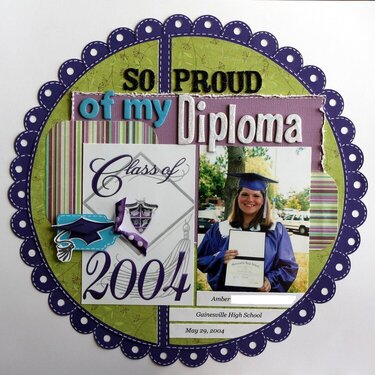 So Proud of my Diploma