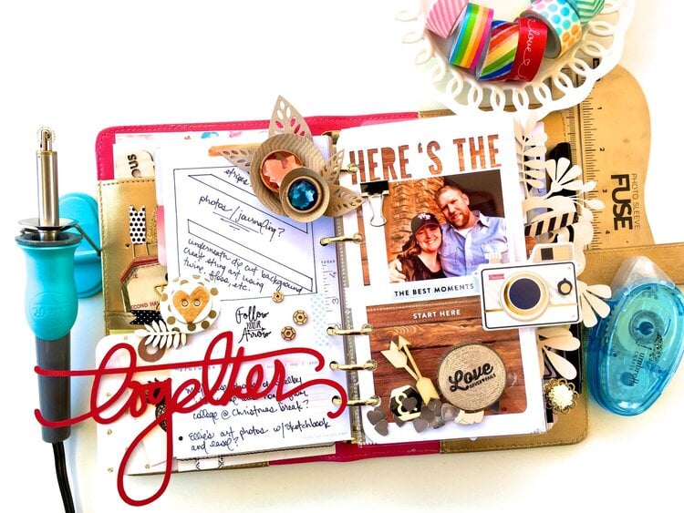 Love Never Fails Planner Page
