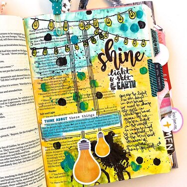 Shine Journaling Bible Layout