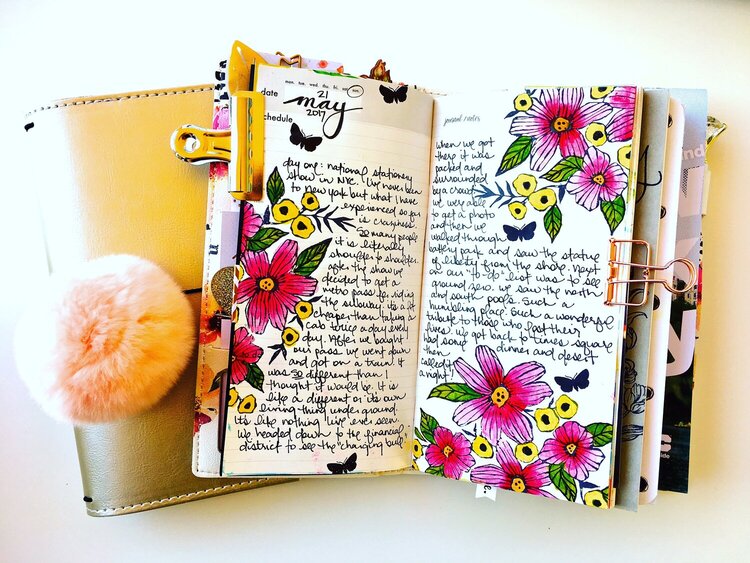 Daily Journaling Layout