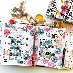 September Monthly Planner Layout