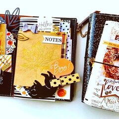 Traveler's Notebook Fall Layout