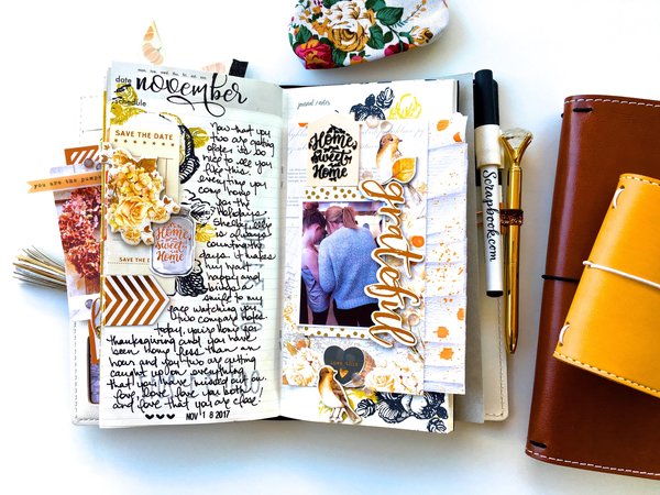 Prima Traveler's Journal Bullet Journaling Stamps-These Days