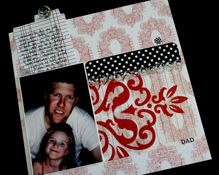 Dad Hidden Journaling Tag - Teresa Collins New Documented Collection