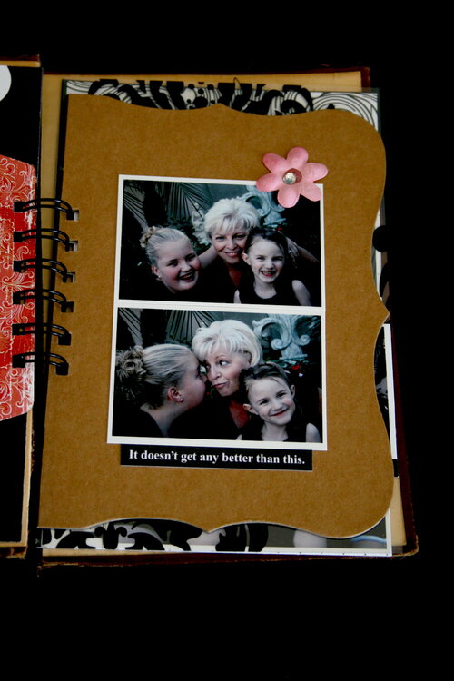 Family Minibook Book Cover Page - Teresa Collins New Family Matters Collection