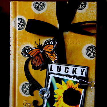 &quot;Lucky&quot; Altered Book Cover