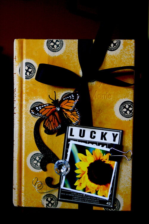 &quot;Lucky&quot; Altered Book Cover