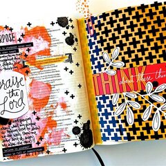 Bible Journaling Layout