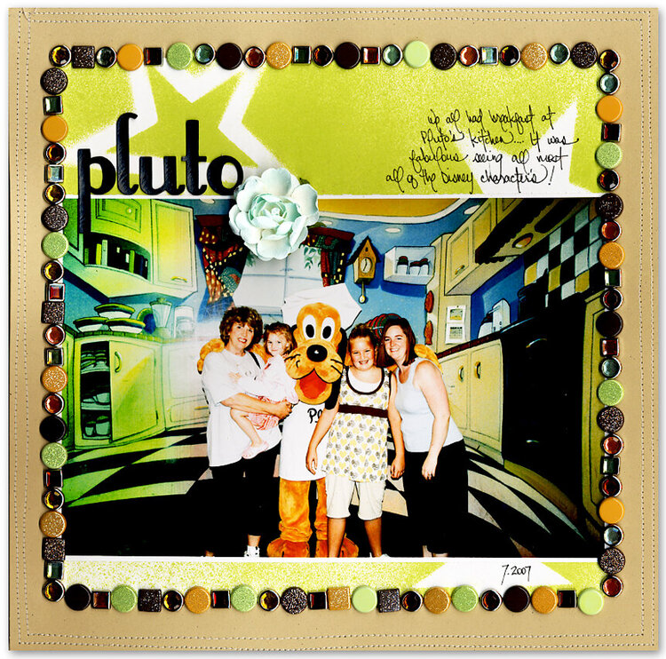 Disney Layout - Pluto&#039;s Kitchen