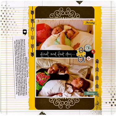 Scrapbook.com Sept. Kit Club - First and last