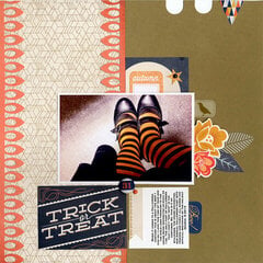 Trick or Treat Basic Grey Persimmon Collection