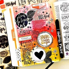 Journaling Bible Layout - How He Loves Us