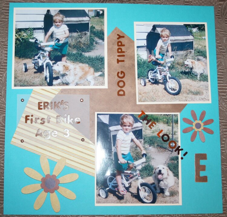Erik&#039;s First Bike