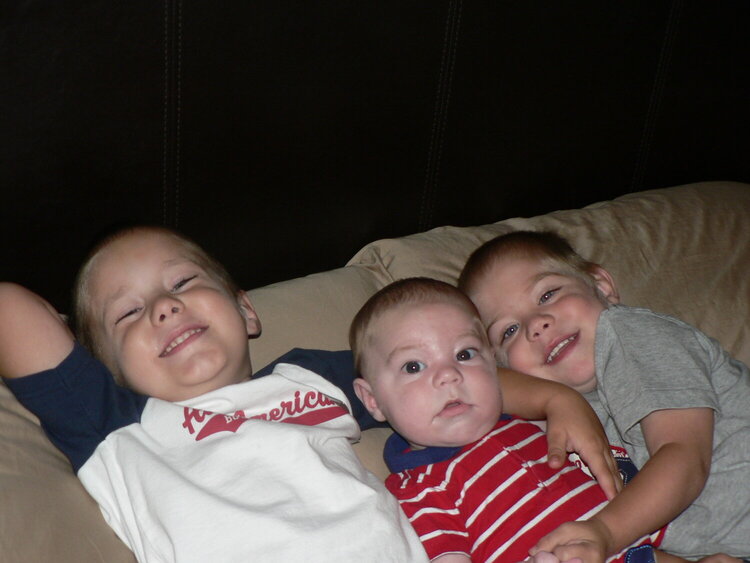 My three boys