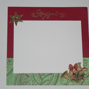 Magical layout for Christmas ABC sawp