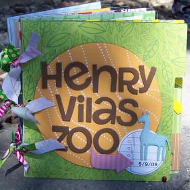 Henry Vilas Zoo Acrylic Album