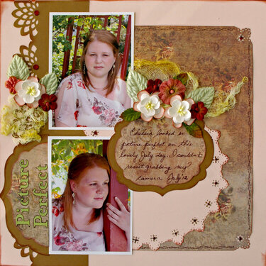 Picture Perfect. July ScrapThat kit