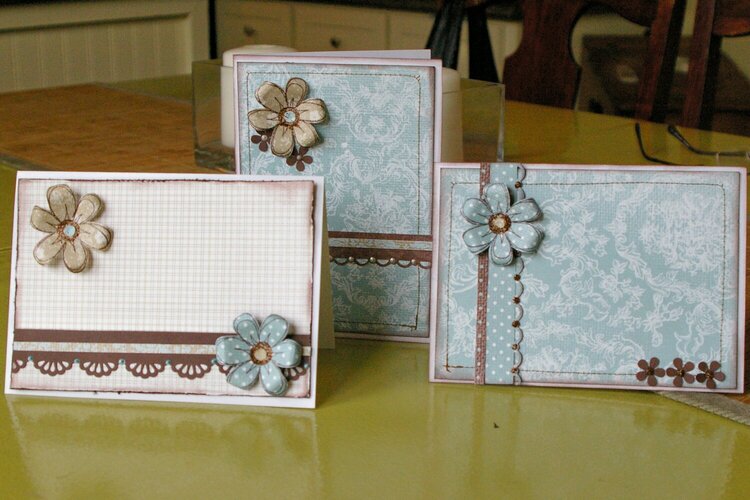 Cards from Stampin&#039; Up leftovers