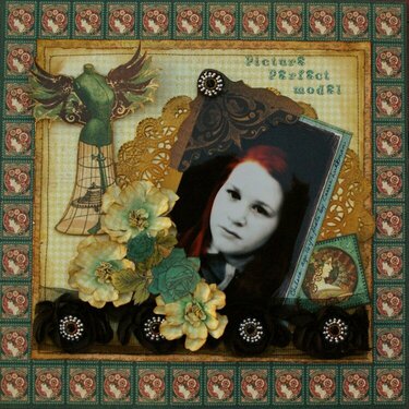 Picture Perfect Model- Oct Scrapthat Kit