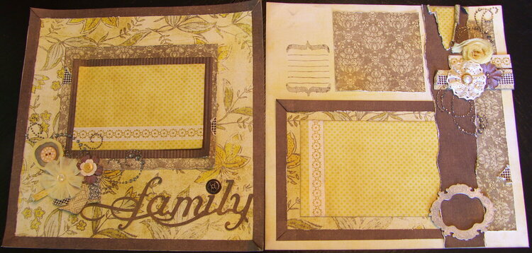 Family LO, both pages *Pink Paislee*