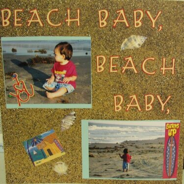 Beach Baby, Beach Baby There On The Sand ~ part 1