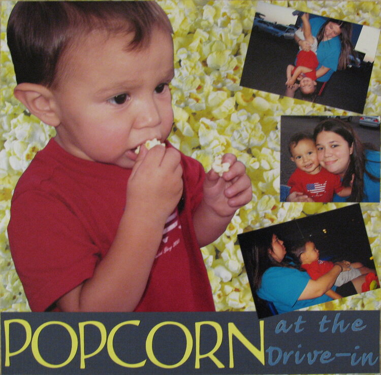 POPCORN at the Drive-in
