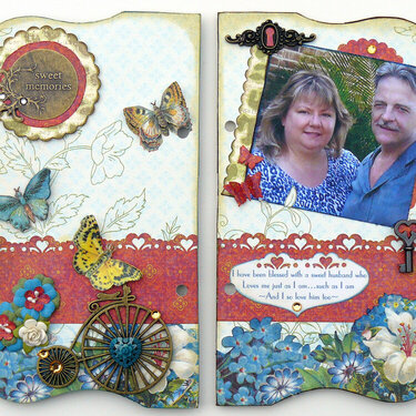 My Life @ 50 SOMETHING  - Mini-Album 2011 NSD Challenge - Pages 5 &amp; 6