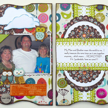 My Life @ 50 SOMETHING  - Mini-Album 2011 NSD Challenge - Pages - 7 &amp; 8