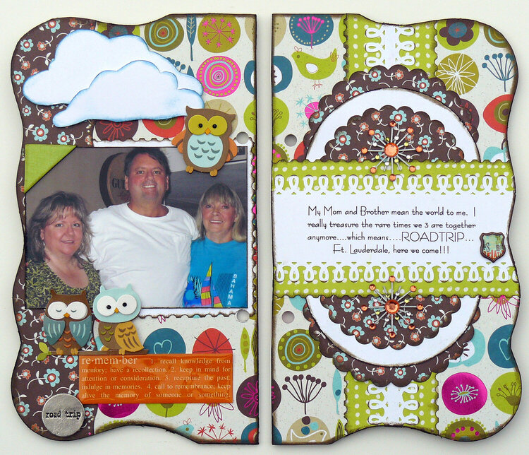My Life @ 50 SOMETHING  - Mini-Album 2011 NSD Challenge - Pages - 7 &amp; 8