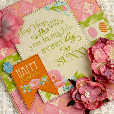 Floral Easter Card
