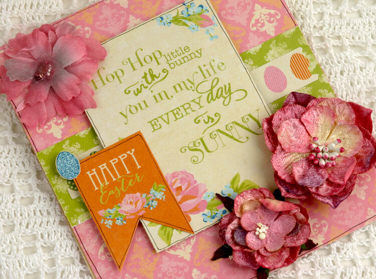 Floral Easter Card