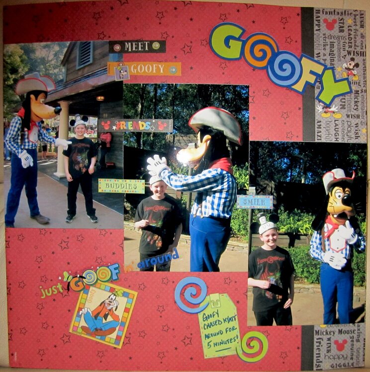 Goofin&#039; around with Goofy