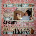 Off to dream with daddy