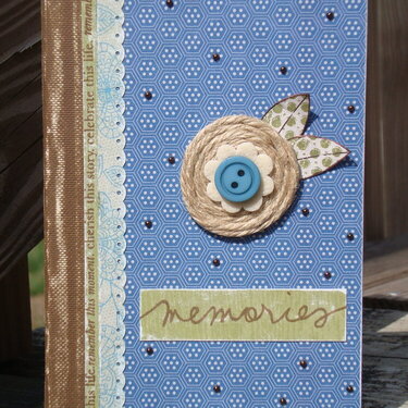 Memories Notebook (Artful Delight)
