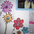 doodling flowers