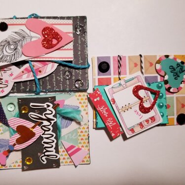 January ATC - Galentine Theme