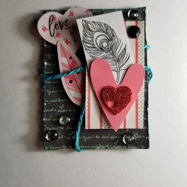 Valentine&#039;s Day ATC - Galentine