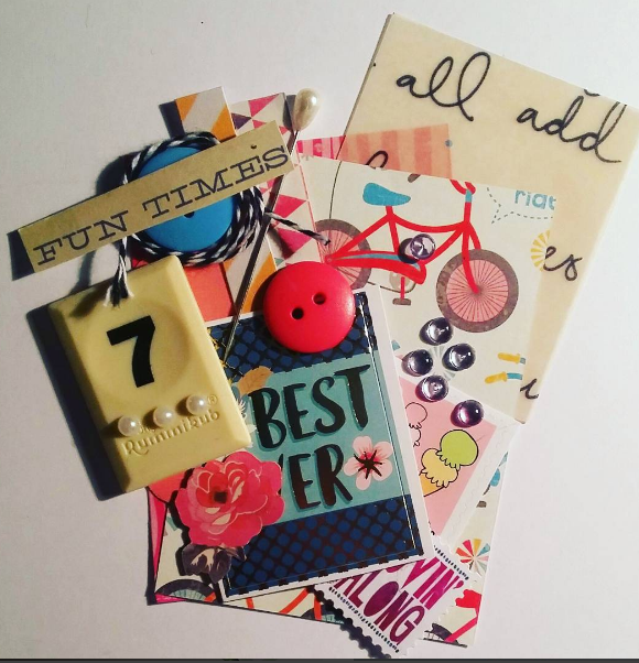 Best Ever Fun  Times ATC Kit : Shabby Summer