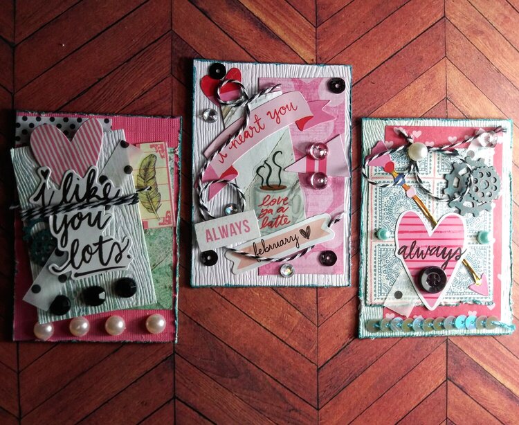 Valentine&#039;s Day Themed ATC Kits