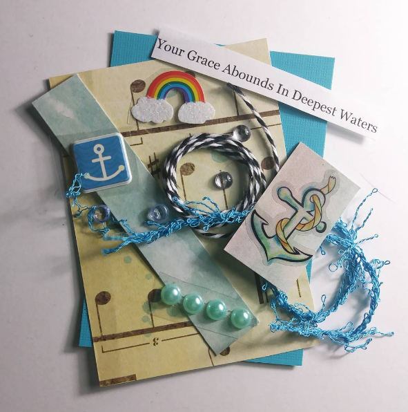 Anchor Your Grace Abounds ATC Kit