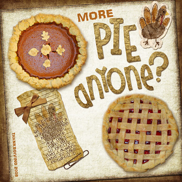 Thanksgiving Pie Anyone?