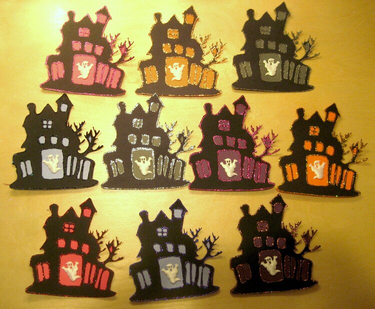 embellished diecuts swap - halloween category