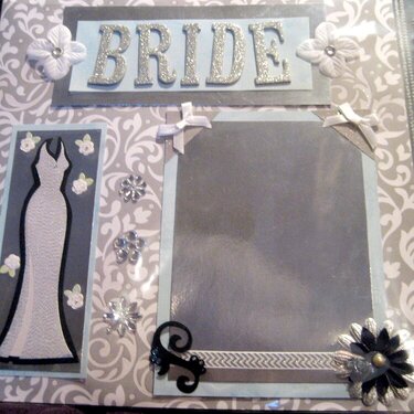 wedding album - bride